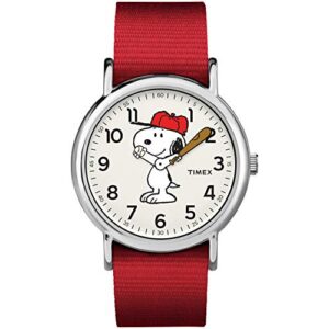 Timex Coleção Weekender 38 mm Peanuts, Snoopy, Peanut Scoopy