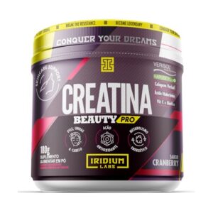 Creatina Beauty Pro 180g - Colágeno Verisol® + Ácido Hialurônico Haplex Plus®