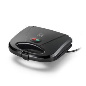 Sanduicheira Minigrill Gourmet 127V com 750W Chapa Dupla e com Revestimento Antiaderente Preta Multilaser - CE043