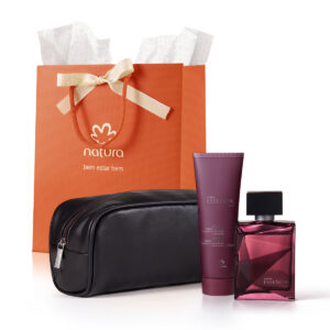 Presente Natura Essencial Atrai Masculino com Nécessaire (3 produtos)