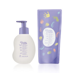 Kit Sabonete Líquido Relaxante Mamãe e Bebê com Refil 2 un de 200 ml